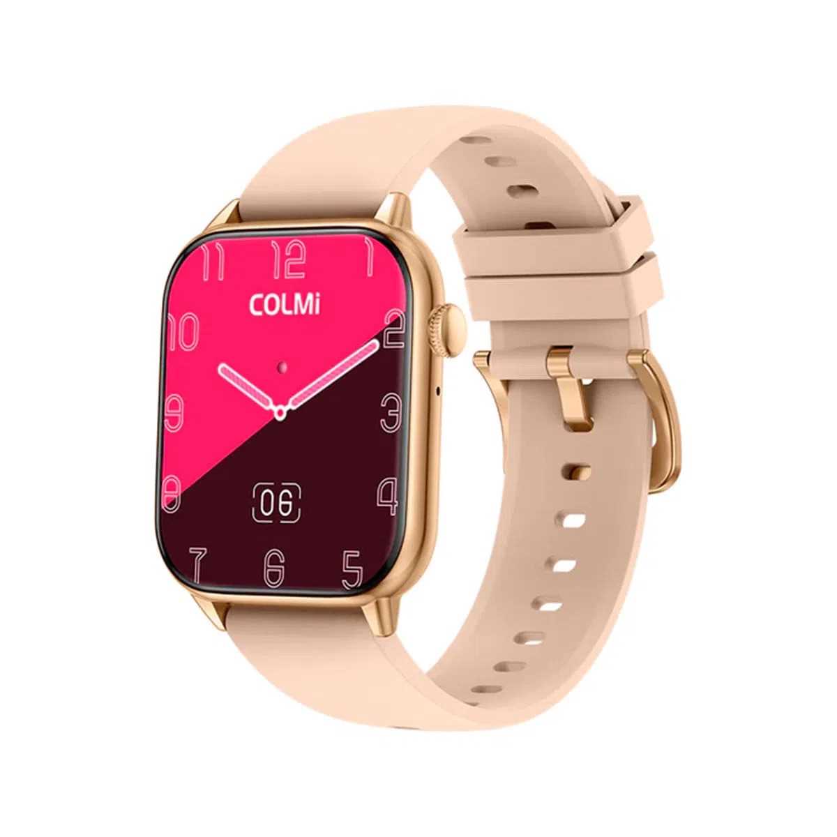 RELOJ SMARTWATCH COLMI C60 ROSE SILICONE RyR Computacion