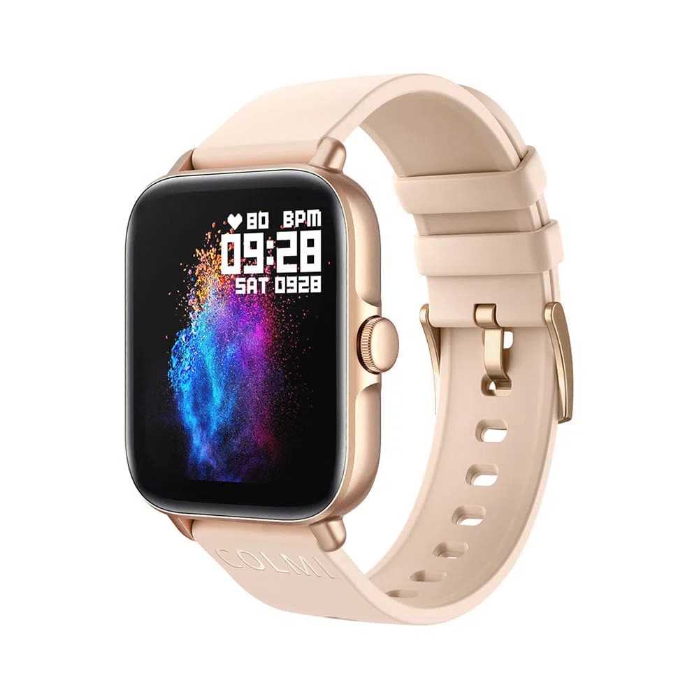 Reloj Smartwatch Colmi P Plus Gold Ryr Computacion