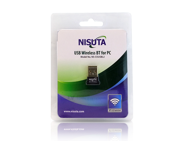 CONVERSOR DE USB A BLUETOOTH 4.0 NISUTA PARA PC USBL2