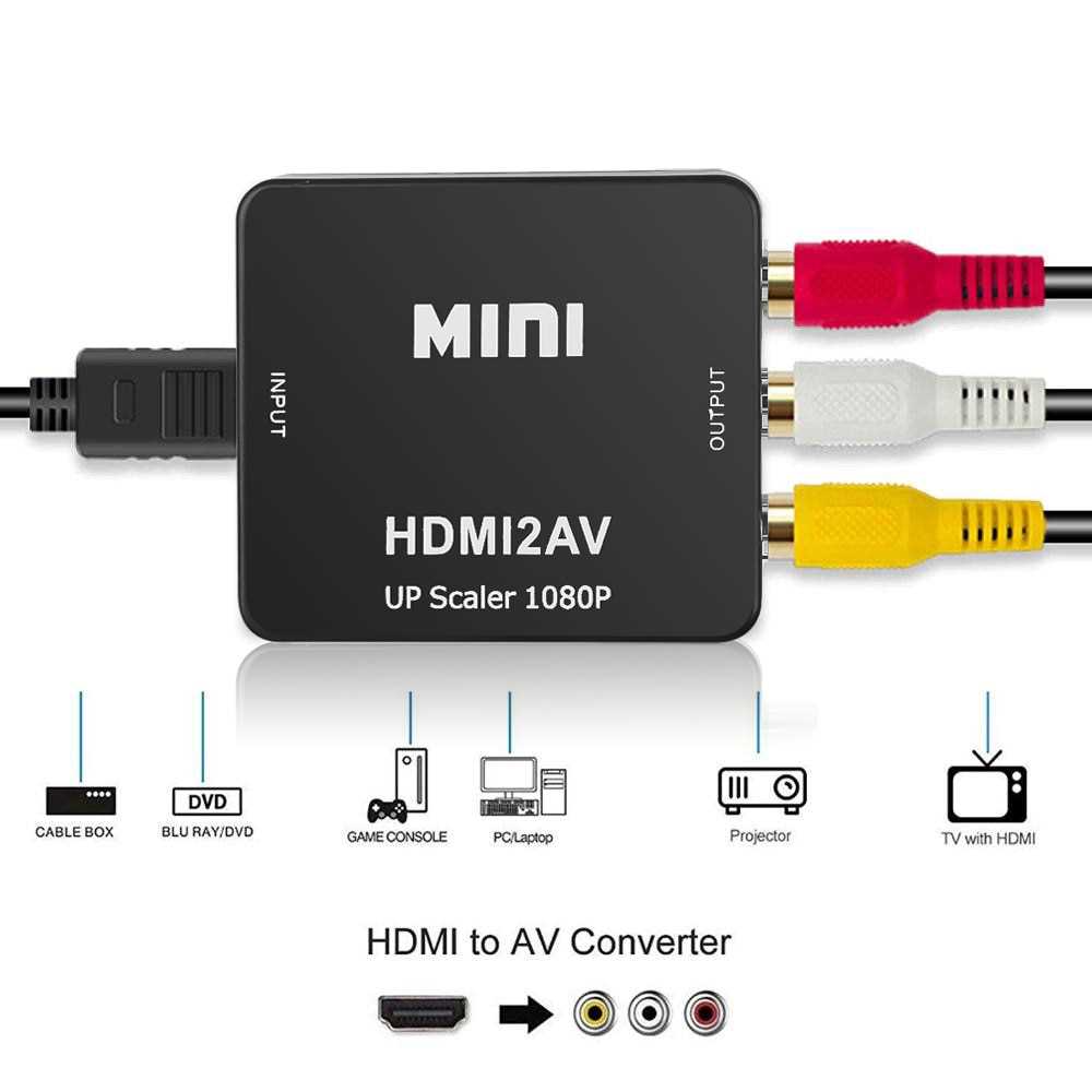 CONVERSOR DE HDMI A RCA/AUDIO SEISA HDMI2AV